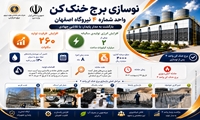 ظرفیت تولید برق نیروگاه اصفهان 260 مگاوات افزایش یافت